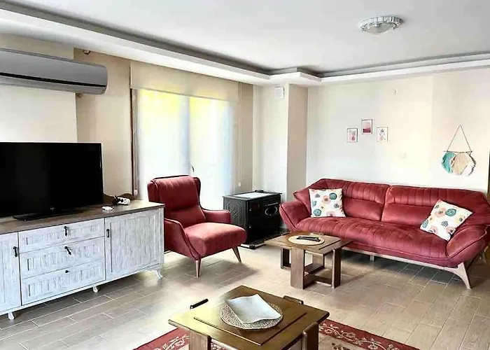 Ayvilla 1 Garden Floor With Garden Use, Sea View Апартаменты Айвалык